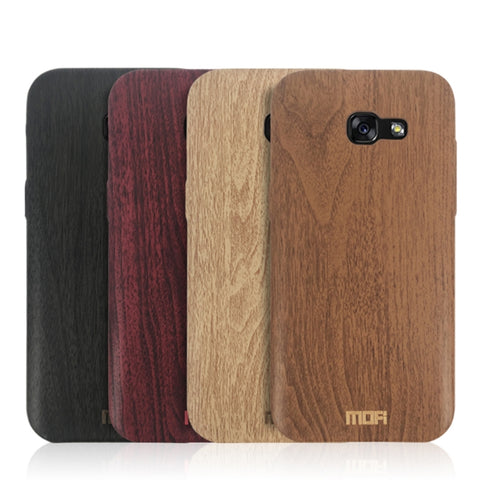 MOFI per Galaxy A3 (2017) Custodia protettiva con cover posteriore in TPU con struttura in legno, For Galaxy A3 (2017)