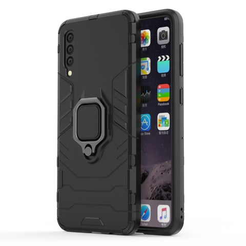 Custodia protettiva antiurto in PC + TPU per Galaxy A50, con supporto ad anello magnetico, per Galaxy A50