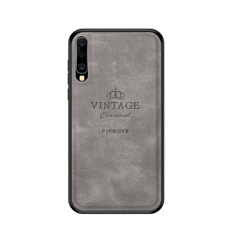PINWUYO Custodia protettiva antiurto impermeabile per PC + TPU + pelle per Galaxy A50, For Galaxy A50