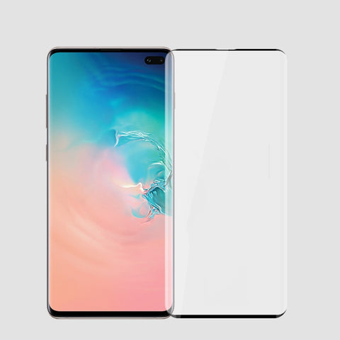 Pellicola in vetro temperato a schermo intero curvato a caldo 3D MOFI 9H per Galaxy S10+, Galaxy S10+