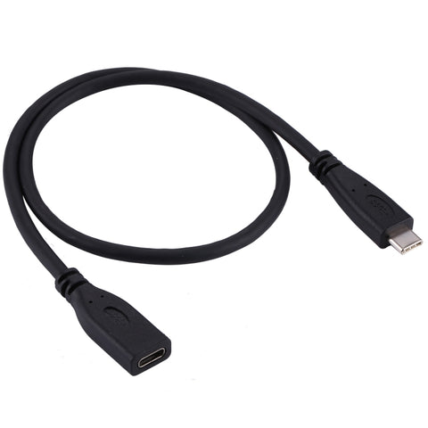 Cavo adattatore connettore USB-C/Type-C 3.1 maschio a USB-C/Type-C femmina da 50 cm, 50cm