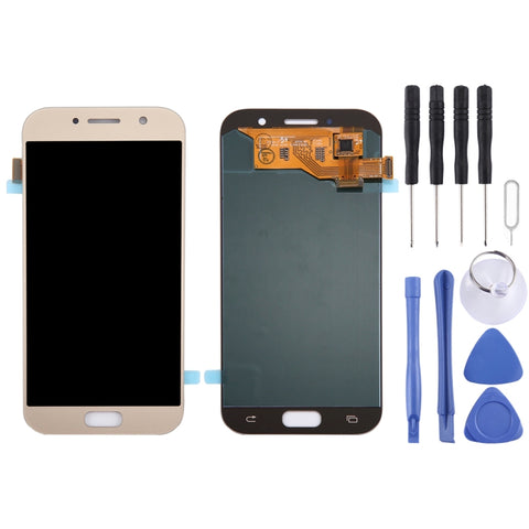 Display LCD originale + pannello touch per Galaxy A5 (2017) / A520, A520F, A520F/DS, A520K, A520L, A520S, For Galaxy A5 (2017), For Samsung Galaxy A5 (2017)