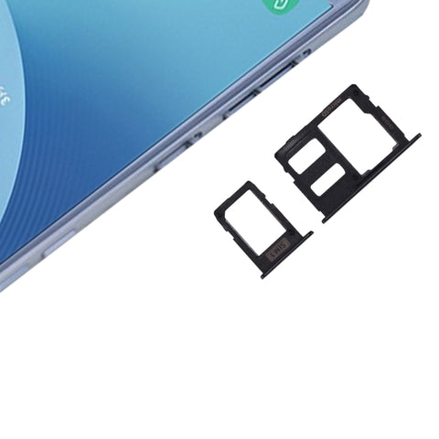 Vassoio scheda SIM + Vassoio scheda micro SD per Galaxy J3 (2017) SIM singola / J330 e J5 (2017) SIM singola / J530 e J7 (2017) SIM singola / J730, Galaxy J3 (2017) Single, For Galaxy J730 Single, For Samsung Galaxy J330 & J530 & J730 Single SIM�������...