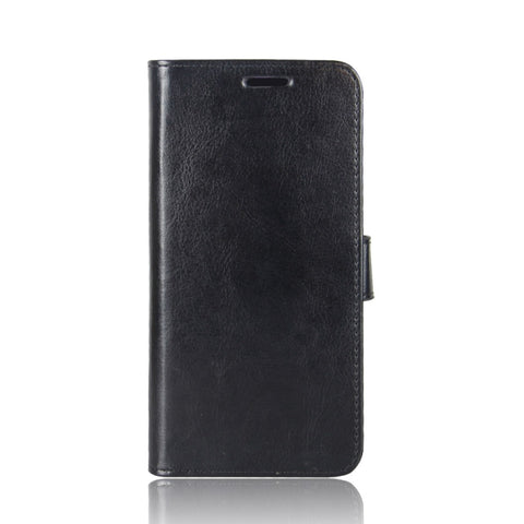 Custodia in pelle con chiusura orizzontale a piega singola texture R64 per Galaxy A20e, con supporto, slot per carte e portafoglio, For Galaxy A20e