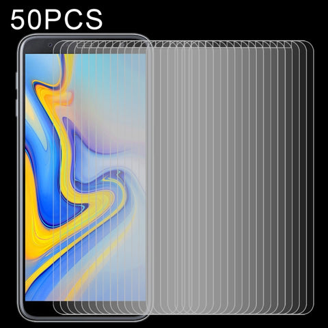Pellicola in vetro temperato da 50 pezzi 0,26 mm 9H 2,5D per Galaxy J6 (2018), senza confezione al dettaglio, For Galaxy J6 (2018)(50 PCS)