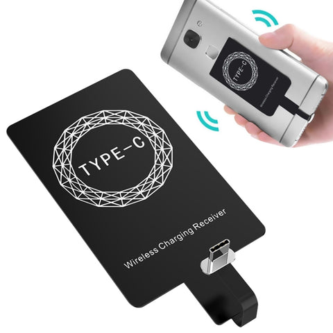 Ricevitore di ricarica wireless standard Qi da 5 V 800 mA con porta USB-C/Type-C, For Type-C Phones