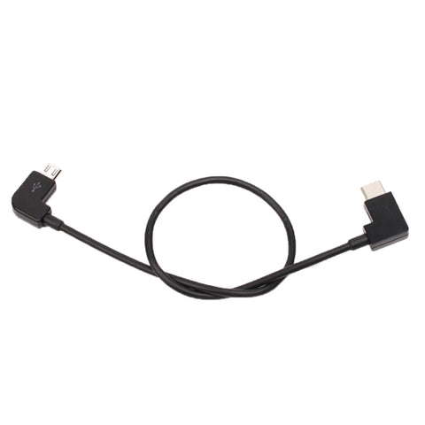 Connecteur de conversion de données de micro USB vers USB-C/Type-C de 30 cm pour télécommande DJI MAVIC PRO et SPARK, smartphone, tablette, Micro USB vers USB-C / Type-C