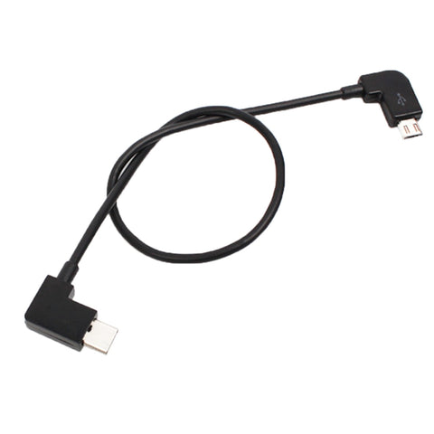 Connecteur de conversion de données de micro USB vers USB-C/Type-C de 30 cm pour télécommande DJI MAVIC PRO et SPARK, smartphone, tablette, Micro USB vers USB-C / Type-C