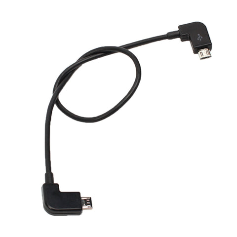 Connecteur de conversion de données de micro USB à micro USB de 30 cm par télécommande DJI MAVIC PRO et SPARK, smartphone, tablette, Micro USB vers Micro USB