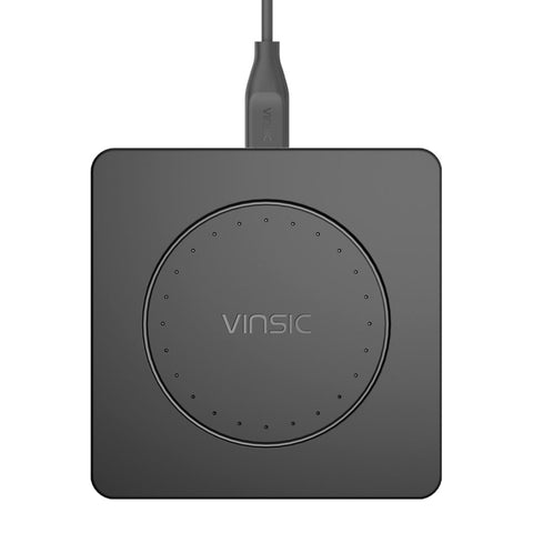 Tappetino caricabatterie wireless portatile standard Qi con uscita 5V 1A Vinsic, Vinsic