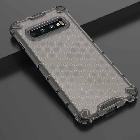 Custodia antiurto TPU a nido d'ape per Galaxy S10