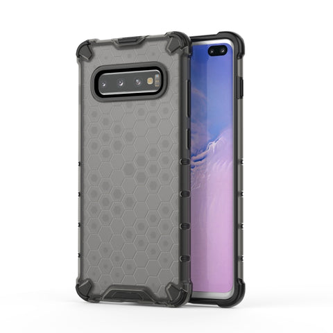 Custodia antiurto per PC + TPU a nido d'ape per Galaxy S10+, For Galaxy S10+