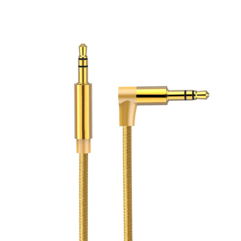 Cavo audio à gomito maschio-maschio AV01 de 3,5 mm, longueur: 50 cm, 50 cm