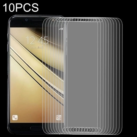 Pellicola in vetro temperato 9H 2.5D da 10 pezzi per Galaxy C7 (2017), Galaxy C7 (2017) (10pcs)