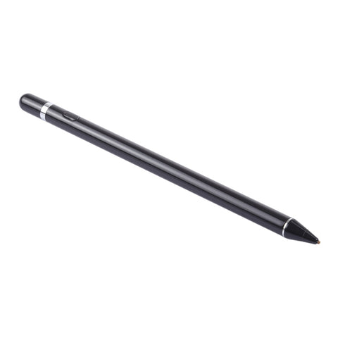 Penna stilo per touch screen capacitivo ricaricabile universale lunga con pennino in metallo superfine da 2,3 mm per iPhone, iPad, Samsung e altri smartphone o tablet PC con touch screen capacitivo