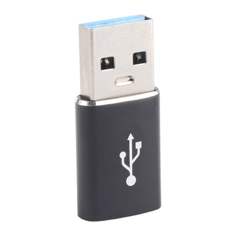 Adaptateur pour 3 personnes USB-C/Type-C femelle vers USB 3.0 en alliage d'aluminium, prise en charge de la transmission et du transfert de données, USB 3.0