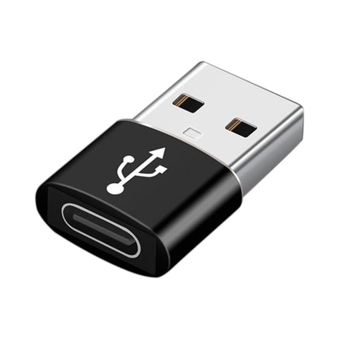 Adattatore da USB-C/Tipo-C femmina a USB 2.0 maschio in lega di alluminio, supporta ricarica e trasmissione, USB 2.0
