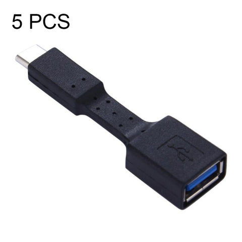 Adattatore OTG da USB-C/Tipo-C maschio a USB 3.0 femmina da 5 PC, USB-C / Type-C to USB 3.0