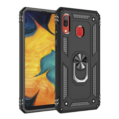 Housse de protection Armor antiurto en TPU + PC pour Galaxy A30, avec support pour rotation à 360 degrés, pour Galaxy A30