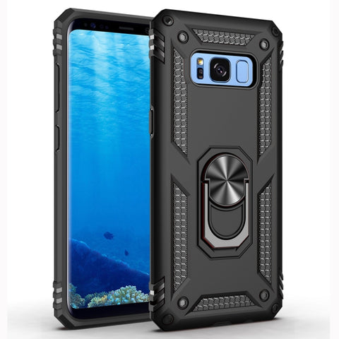Housse de protection Armor antiurto en TPU + PC pour Galaxy S8, avec support pour rotation à 360 degrés, pour Galaxy S8