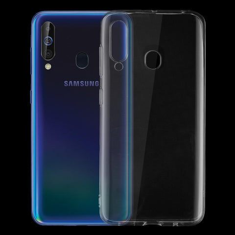 Housse de protection morbide en TPU transparent ultra-résistant de 0,75 mm pour Samsung Galaxy A60, pour Samsung Galaxy A60