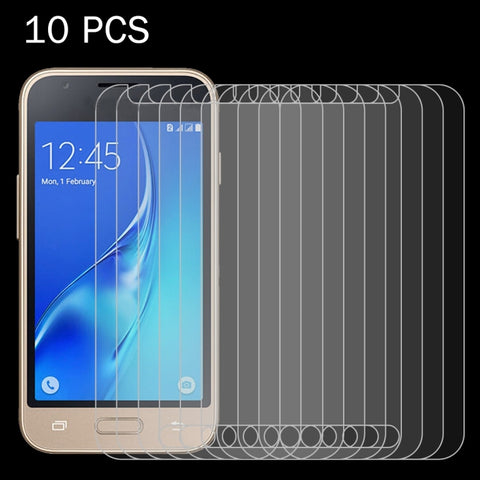 10 PZ per Galaxy J1 Mini / J1 Nxt / J105 0,26mm 9H Durezza superficiale 2.5D Pellicola per schermo in vetro temperato antideflagrante, For J1 Mini / J1 Nxt / J105