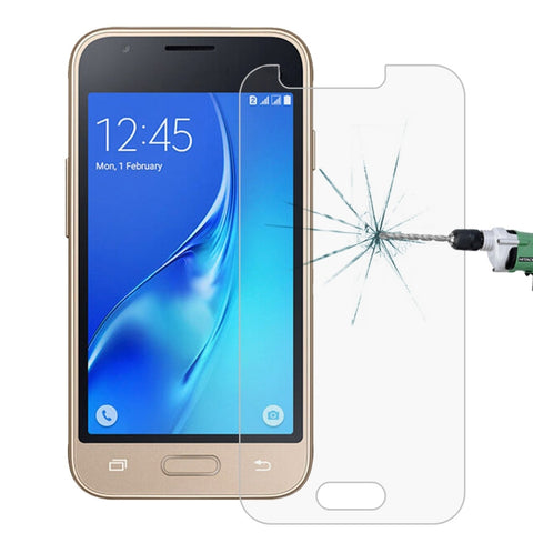 Per Galaxy J1 Mini / J1 Nxt / J105 0,26mm 9H Durezza superficiale 2,5D Pellicola per schermo in vetro temperato antideflagrante, For J1 Mini / J1 Nxt / J105