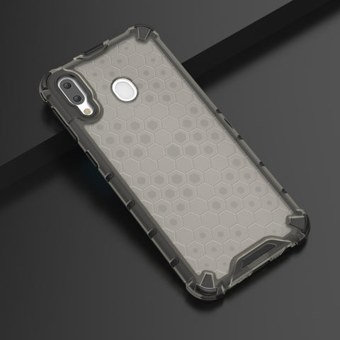 Custodia antiurto per PC + TPU a nido d'ape per Galaxy M20, For Galaxy M20