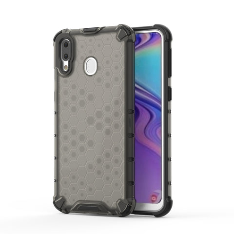 Custodia antiurto per PC + TPU a nido d'ape per Galaxy M20, For Galaxy M20