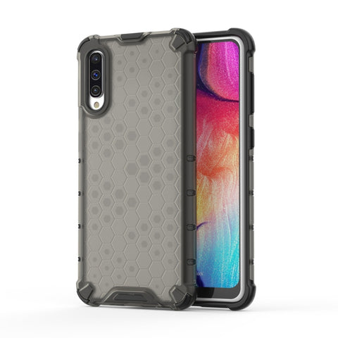 Custodia antiurto per PC + TPU a nido d'ape per Galaxy A50, For Galaxy A50