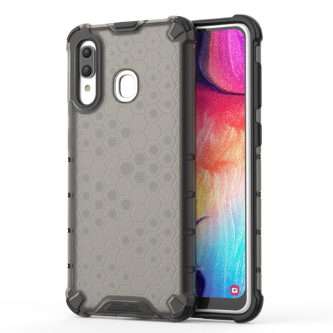 Custodia antiurto per PC + TPU a nido d'ape per Galaxy A30, For Galaxy A30