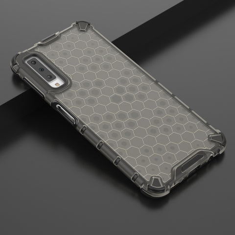 Custodia antiurto TPU a nido d'ape per Samsung Galaxy A7 (2018)