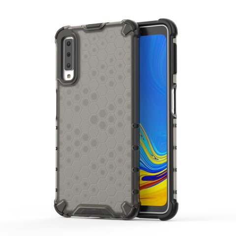 Custodia antiurto per PC + TPU a nido d'ape per Galaxy A7 (2018), For Galaxy A7 (2018)