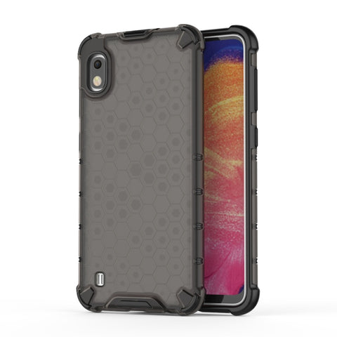 Custodia antiurto per PC + TPU a nido d'ape per Galaxy A10, For Galaxy A10