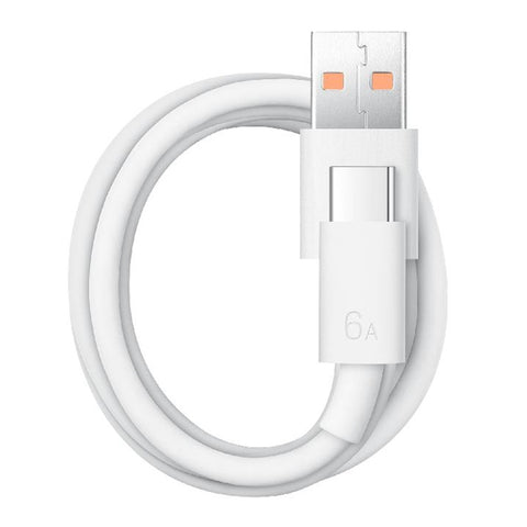 Cavo di ricarica e trasmissione dati con interfaccia USB-C / Type-C originale Honor AC790 6A, lunghezza cavo: 1 m
