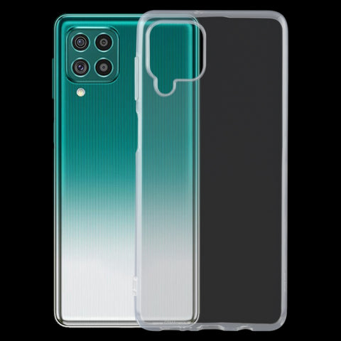 Per Samsung Galaxy F62 Custodia protettiva morbida in TPU trasparente ultrasottile da 0,75 mm, For Samsung Galaxy F62