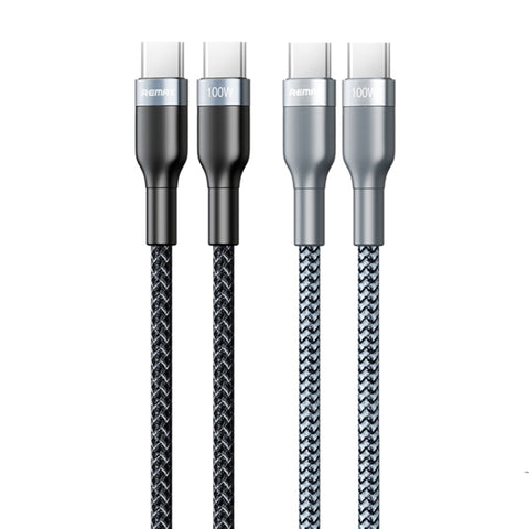 Cavo dati di ricarica rapida REMAX RC-174C PD da 100 W USB-C / Type-C a USB-C / Type-C Sury 2, lunghezza cavo: 1 m, RC-174C