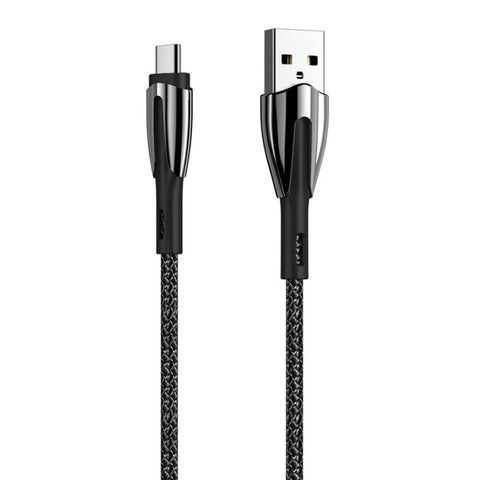 Cavo di ricarica REMAX RC-162a Armor Series 3A da USB a USB-C/Type-C, lunghezza cavo: 1 m, USB-C / Type-C