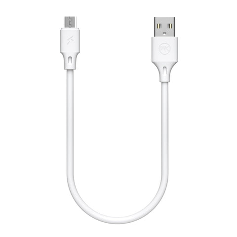 Cavo dati di ricarica Micro USB Full Speed Pro WK WDC-105m 2.4A, lunghezza: 25 cm, Micro
