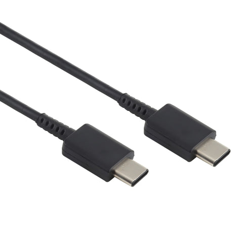 Cavo dati di ricarica rapida da USB-C/Type-C maschio a USB-C/Type-C maschio da 33 W 6 A per Samsung Galaxy Note 10, lunghezza cavo: 1 m