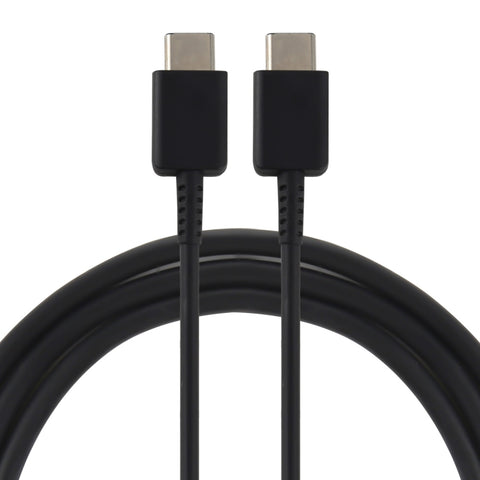 Cavo dati di ricarica rapida da USB-C/Type-C maschio a USB-C/Type-C maschio da 33 W 6 A per Samsung Galaxy Note 10, lunghezza cavo: 1 m