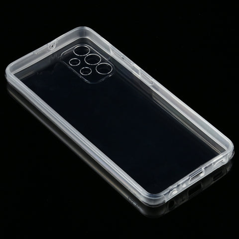 Pour Samsung Galaxy A32 4G PC+TPU Support pour téléphone cellulaire transparent tout compris ultrasottile à l'intérieur et à l'extérieur, pour Samsung Galaxy A32 4G