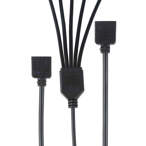 Cavo prolunga di raffreddamento PC AURA RGB à 3 broches 5 V de 1 à 5 pour Asus, 1 à 5