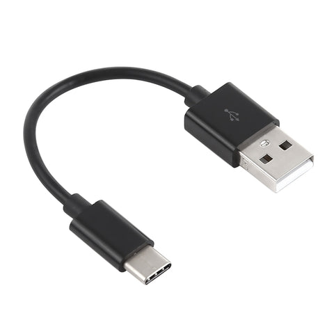 Cavo dati di ricarica e sincronizzazione da USB a USB-C/Type-C, lunghezza cavo: 14 cm, 14cm USB to Type-C Black, 14cm USB to Type-C White