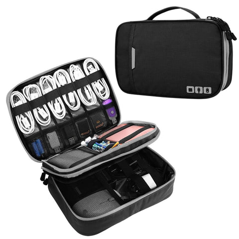 Support multifonctionnel pour les données sur la batterie de chargement du brassard Alimentatore portable, dimensions : L, 25 x 18 x 7 cm, 25 x 18 x 7 cm (Noir), 25 x 18 x 7 cm (Gris)