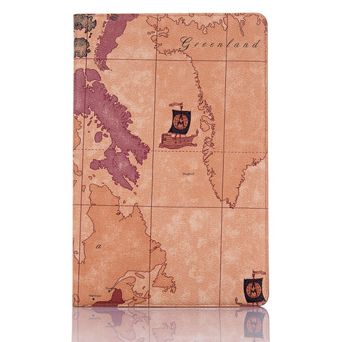 Étui en cuir avec structure orizzontale avec carte de texture pour Galaxy Tab S5e 10.5 T720 / T725, avec support, emplacement pour carte et portafoglio, consegna avec texture décontractée, pour Galaxy Tab S5e