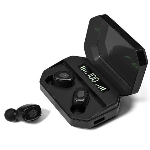 M8 Bluetooth 5.0 TWS écran tactile numérique casque Bluetooth sans fil avec casque d'écoute