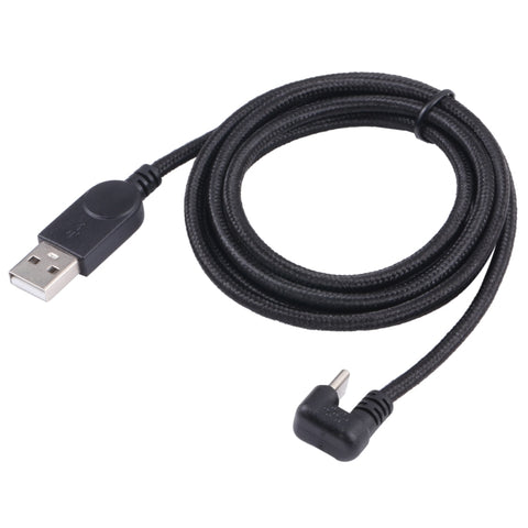 Cavo dati di ricarica con treccia in nylon maschio a forma di U da USB-C / Type-C maschio a USB maschio, Type-C to USB