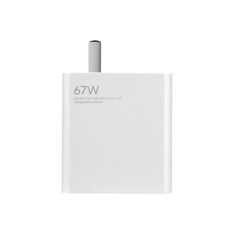 Caricatore da muro a ricarica rapida con porta USB originale Xiaomi MDY-12-ES 67W + cavo di tipo C, spina americana, MDY-12-ES