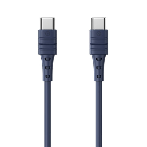 REMAX RC-068 PD 65W Type-C / USB-C a Type-C / USB-C Cavo dati di ricarica rapida TPE ad alta elasticità, lunghezza: 1 m, Type-C to Type-C